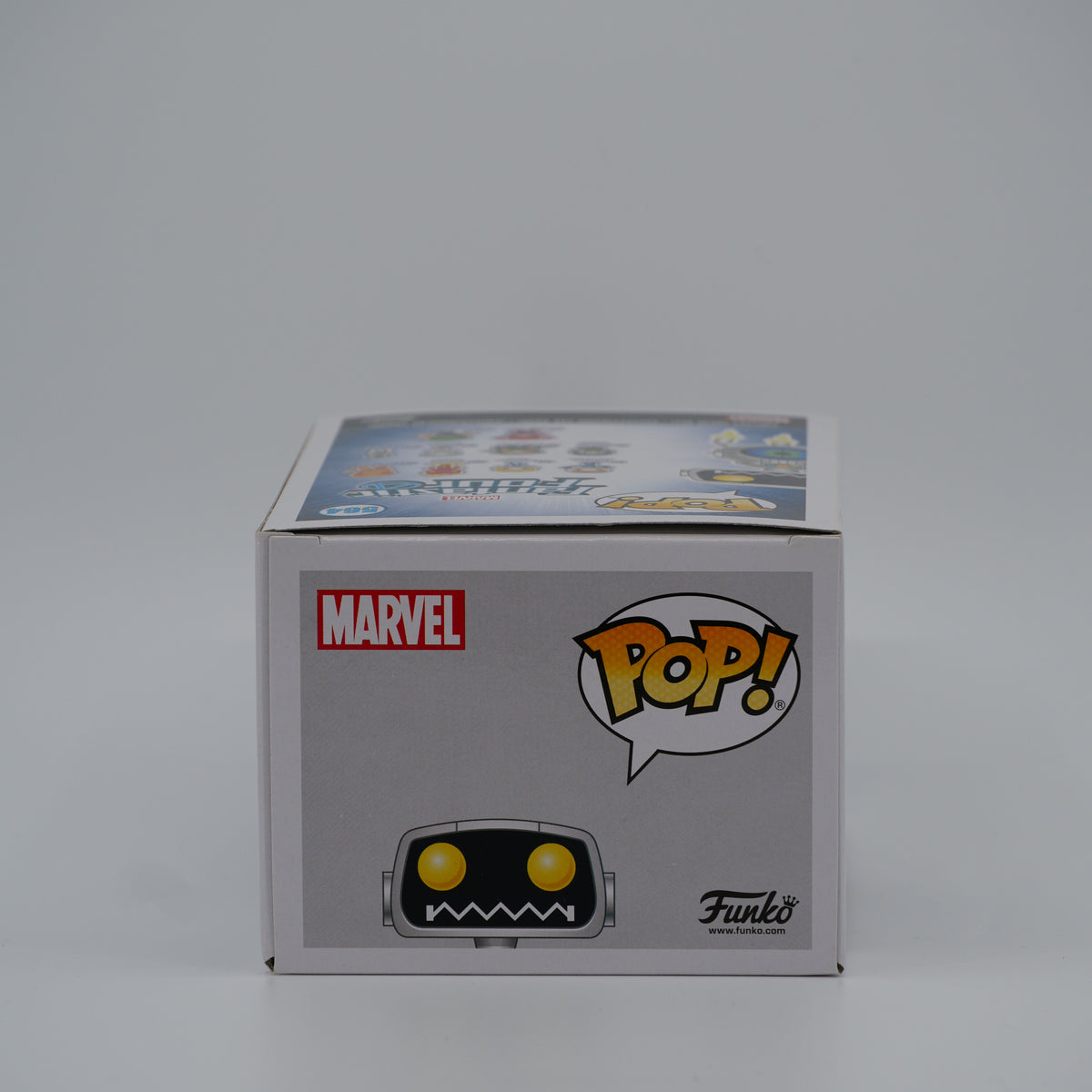 Funko Pop! H.E.R.B.I.E. #564 - Fantastic Four | Damaged Box - Copy B - top of the exact boxed item