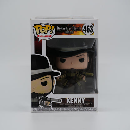 Funko Pop! Kenny #463 - Attack on Titan - front of the exact boxed item