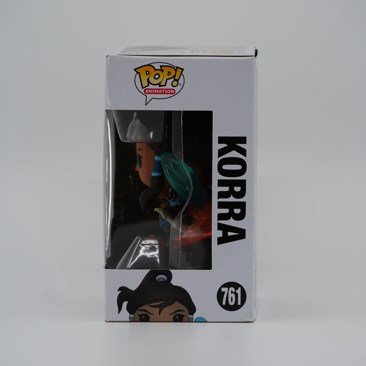 Funko Pop! Korra #761 - The Legend of Korra - window side of the exact boxed item