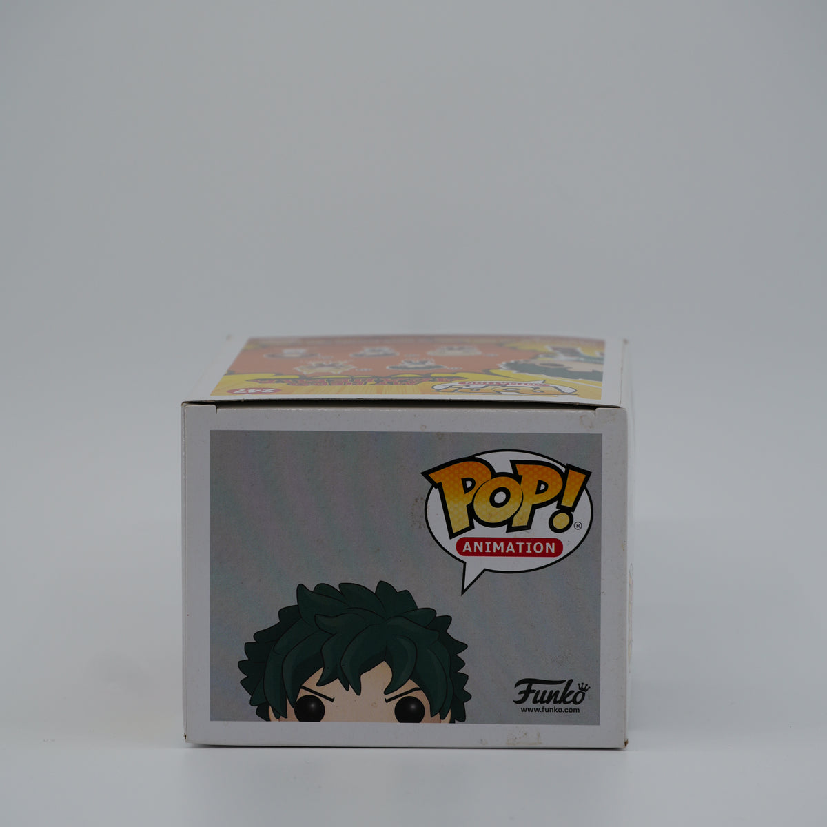 Funko Pop! Deku #247 - My Hero Academia - top of the exact boxed item