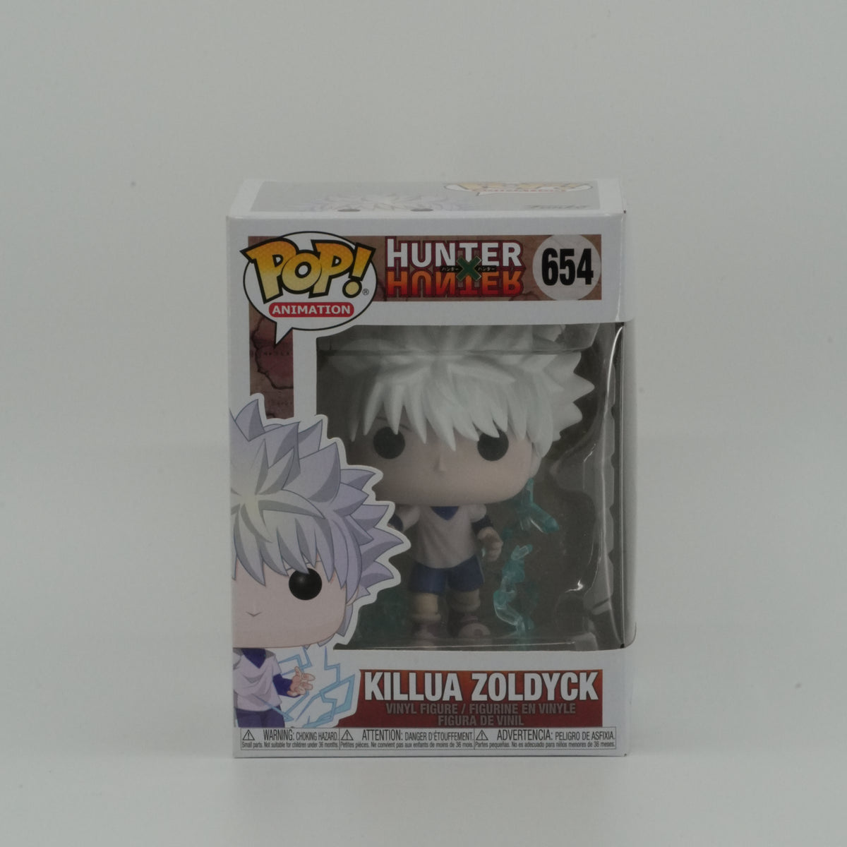 Killua Zoldyck #654, actual item, front view