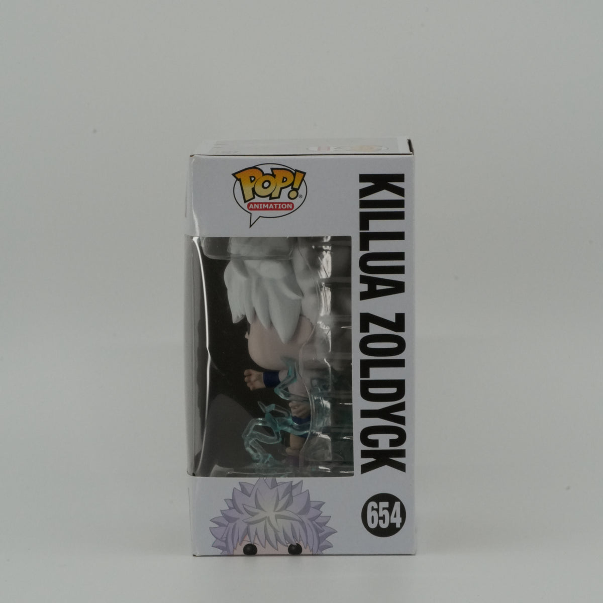Killua Zoldyck #654, actual item, window side view