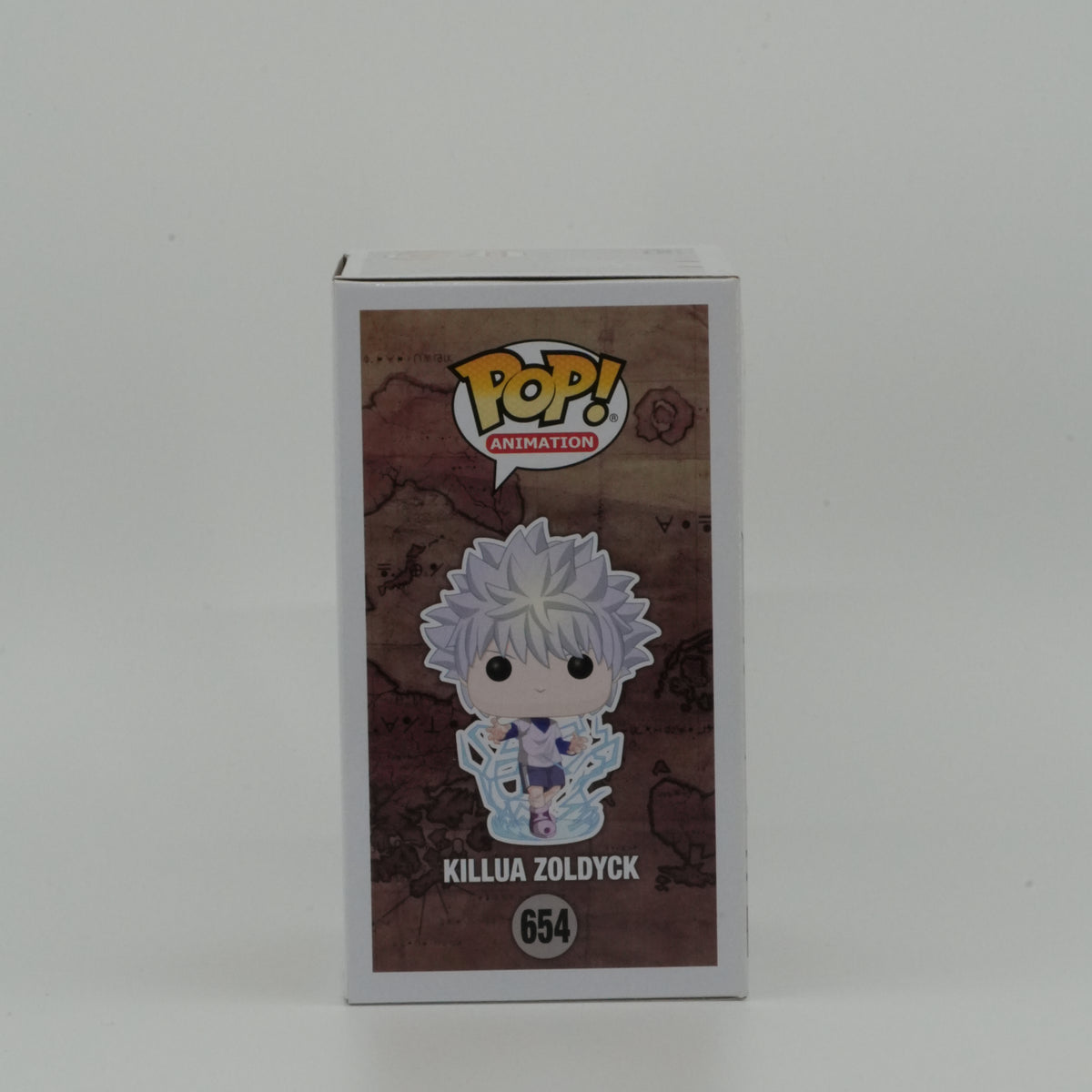 Killua Zoldyck #654, actual item, illustrated side view