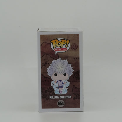 Killua Zoldyck #654, actual item, illustrated side view