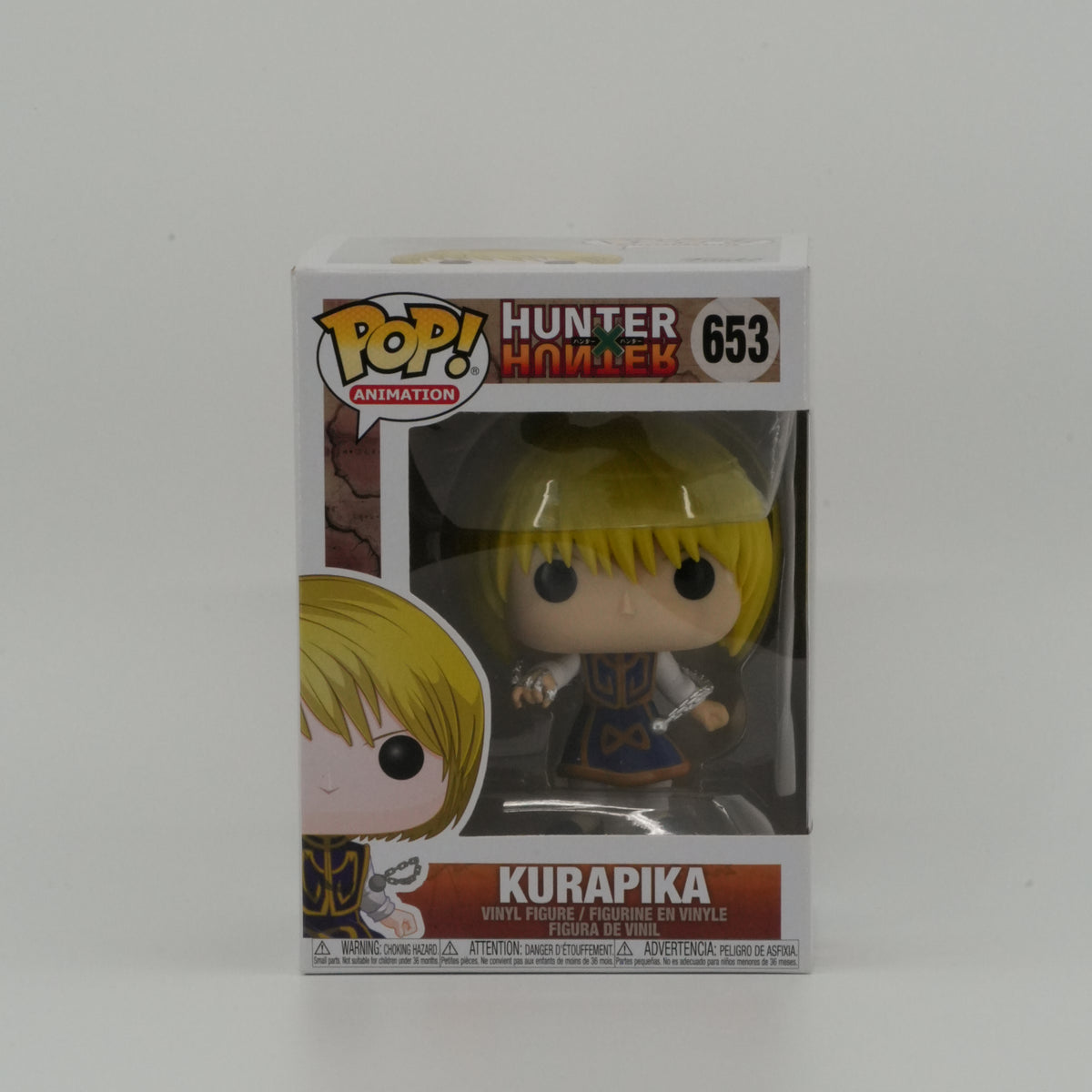 Kurapika #653, actual item, front view