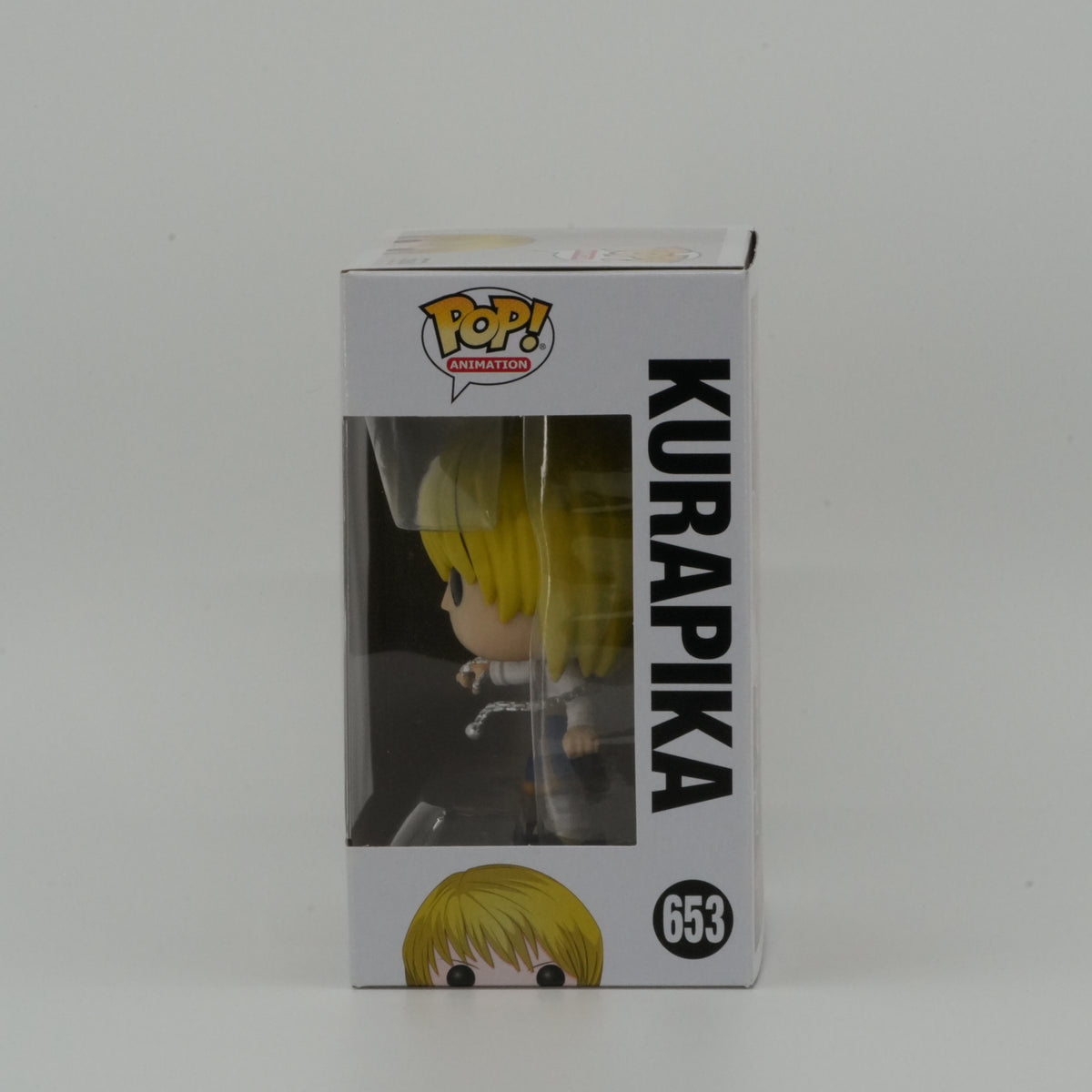 Kurapika #653, actual item, window side view