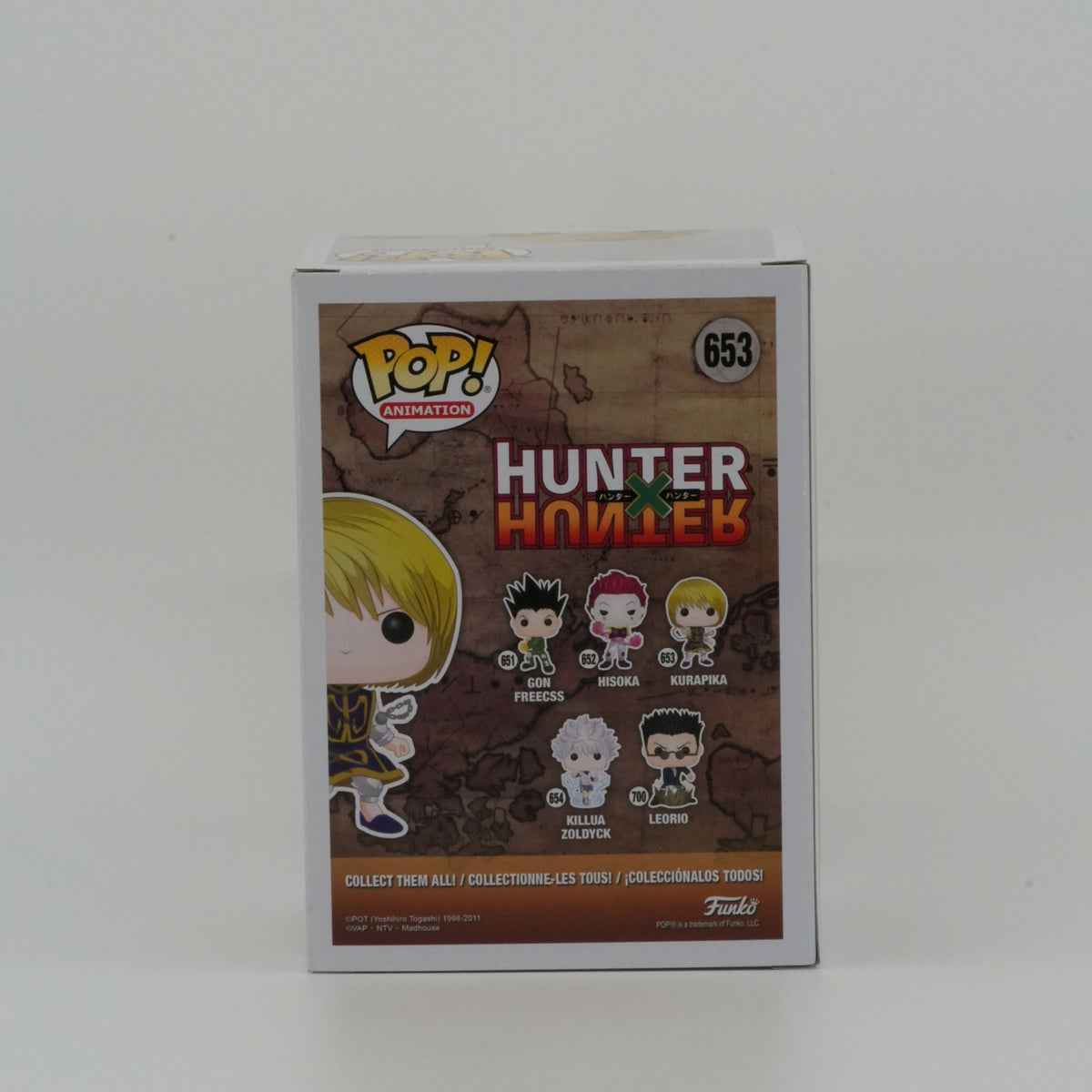 Kurapika #653, actual item, back view