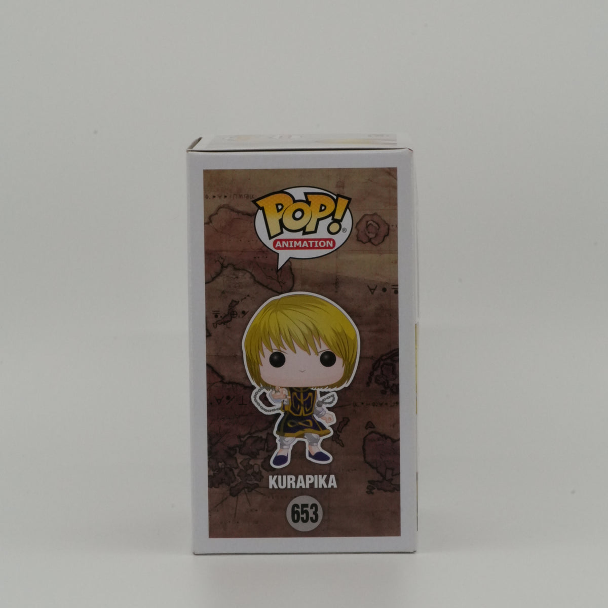 Kurapika #653, actual item, illustrated side view
