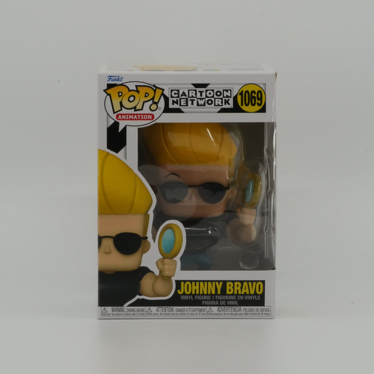 Johnny Bravo #1069, actual item, front view