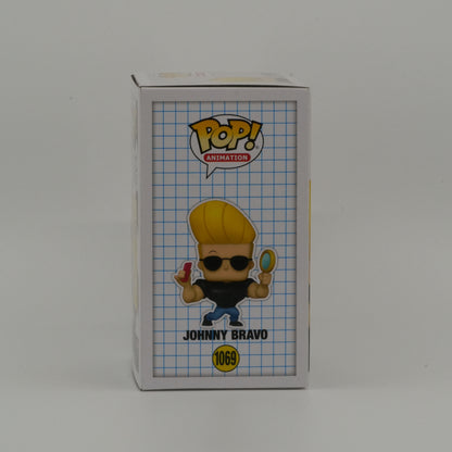 Johnny Bravo #1069, actual item, illustrated side view