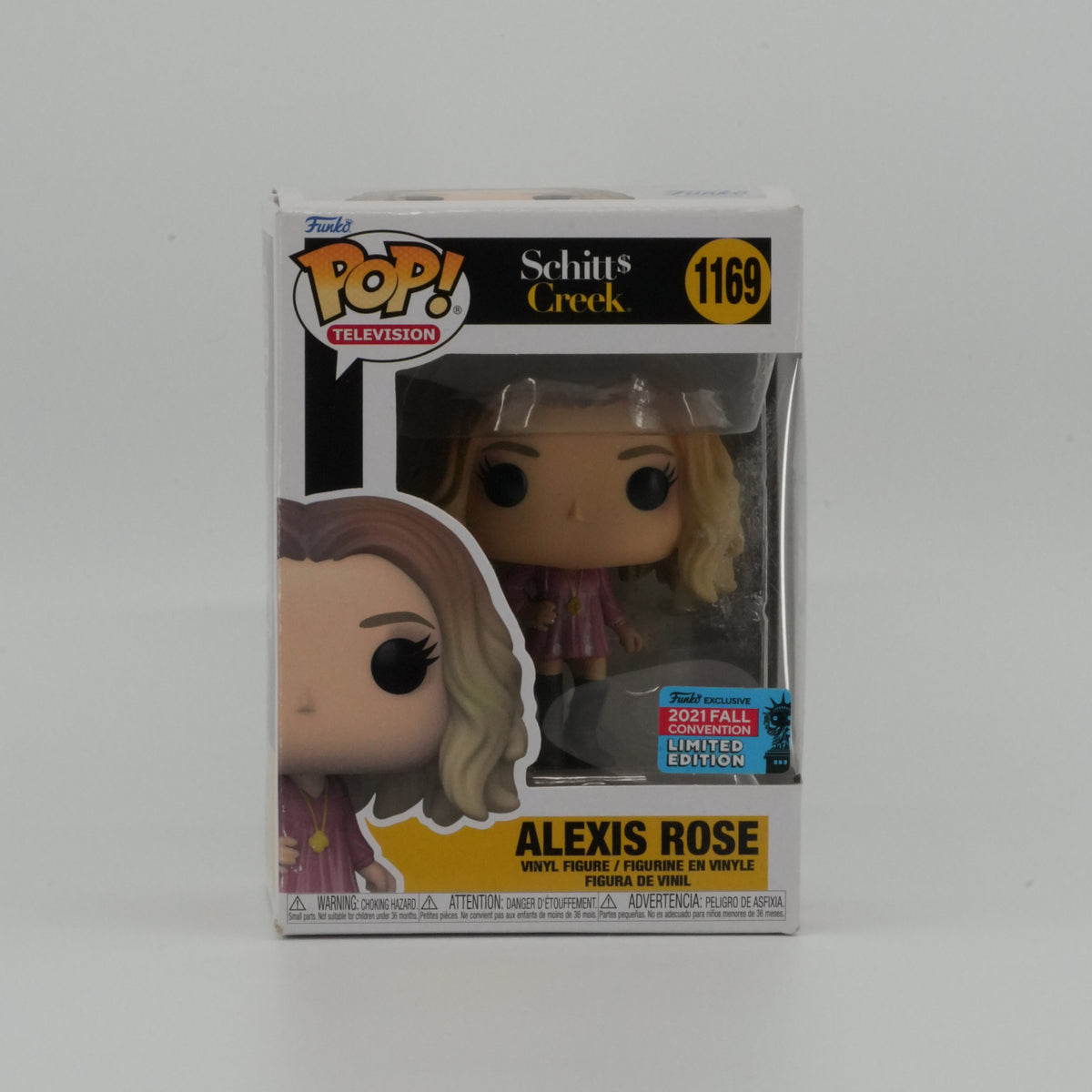 Alexis Rose #1169, actual item, front view