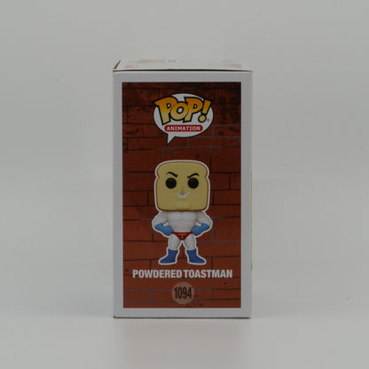 Powdered Toastman #1094, actual item, illustrated side view