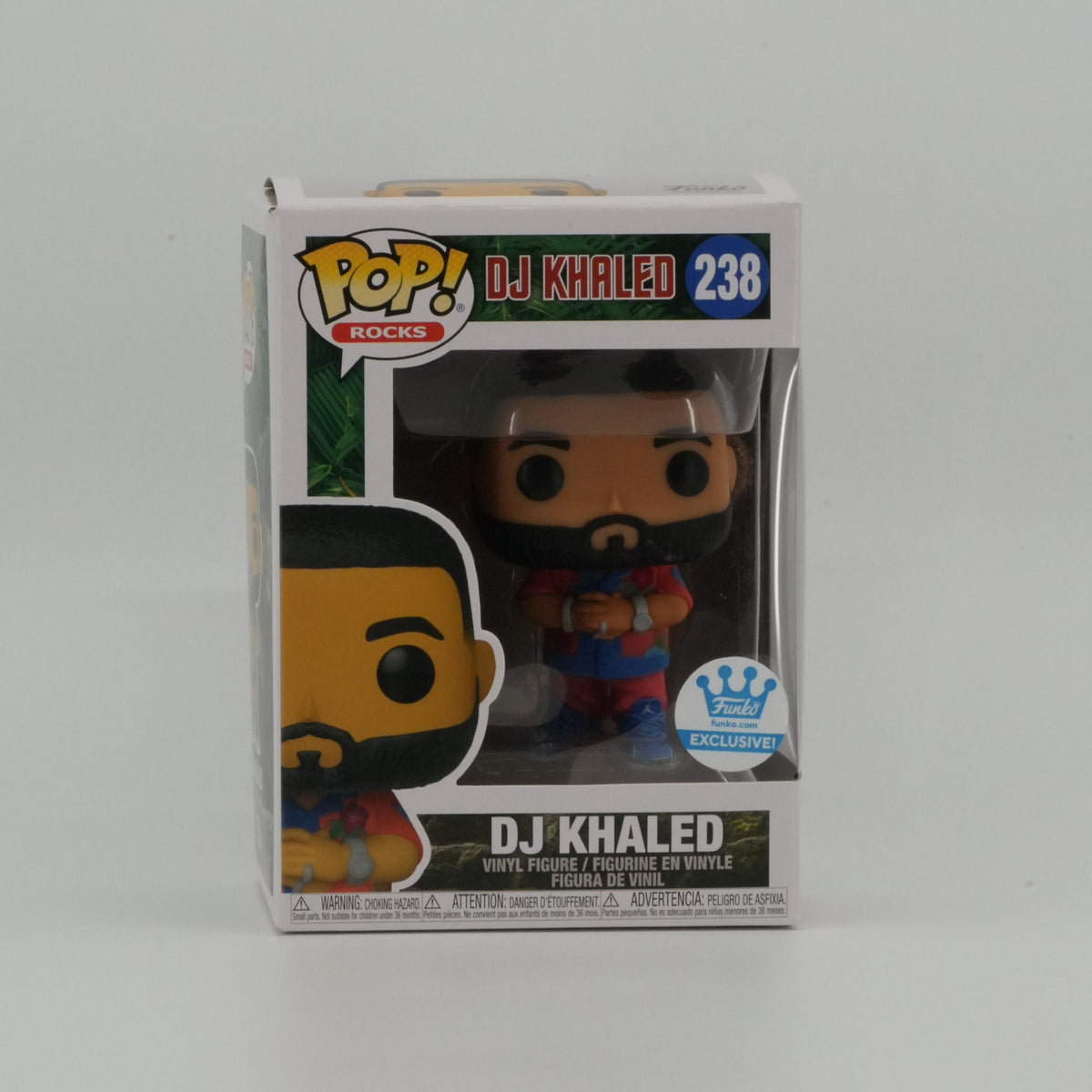 DJ Khaled #238, actual item, front view