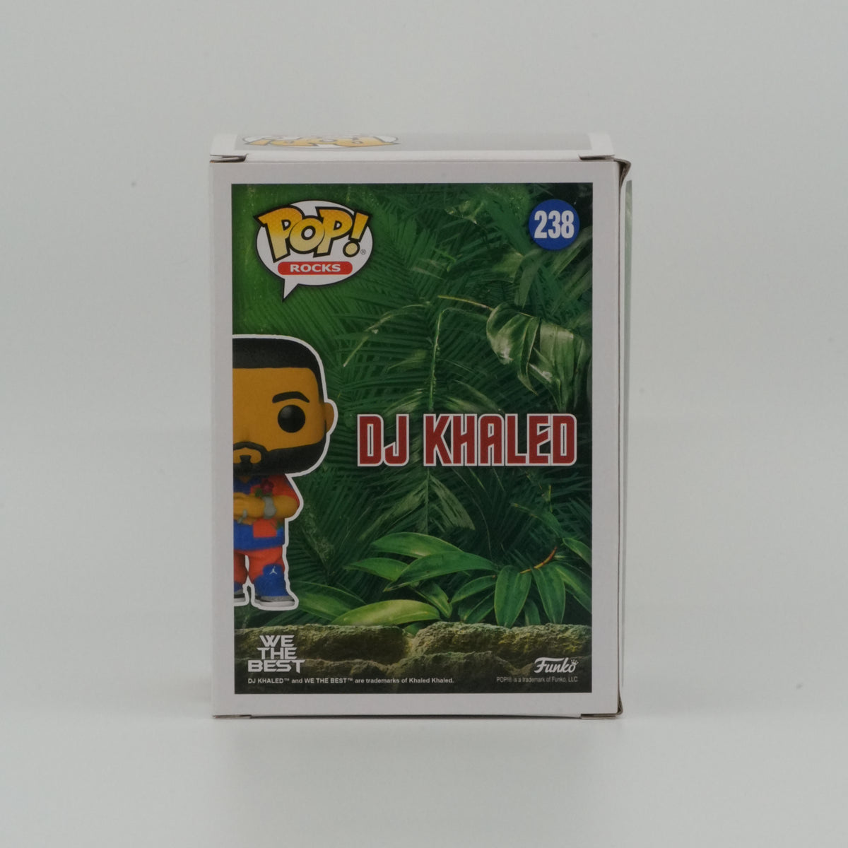 DJ Khaled #238, actual item, back view