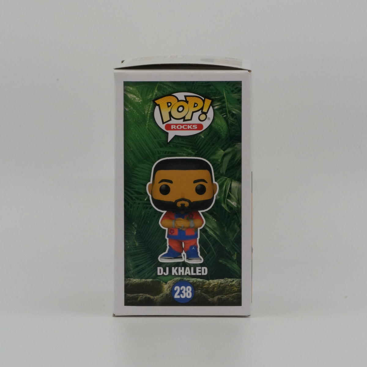 DJ Khaled #238, actual item, illustrated side view