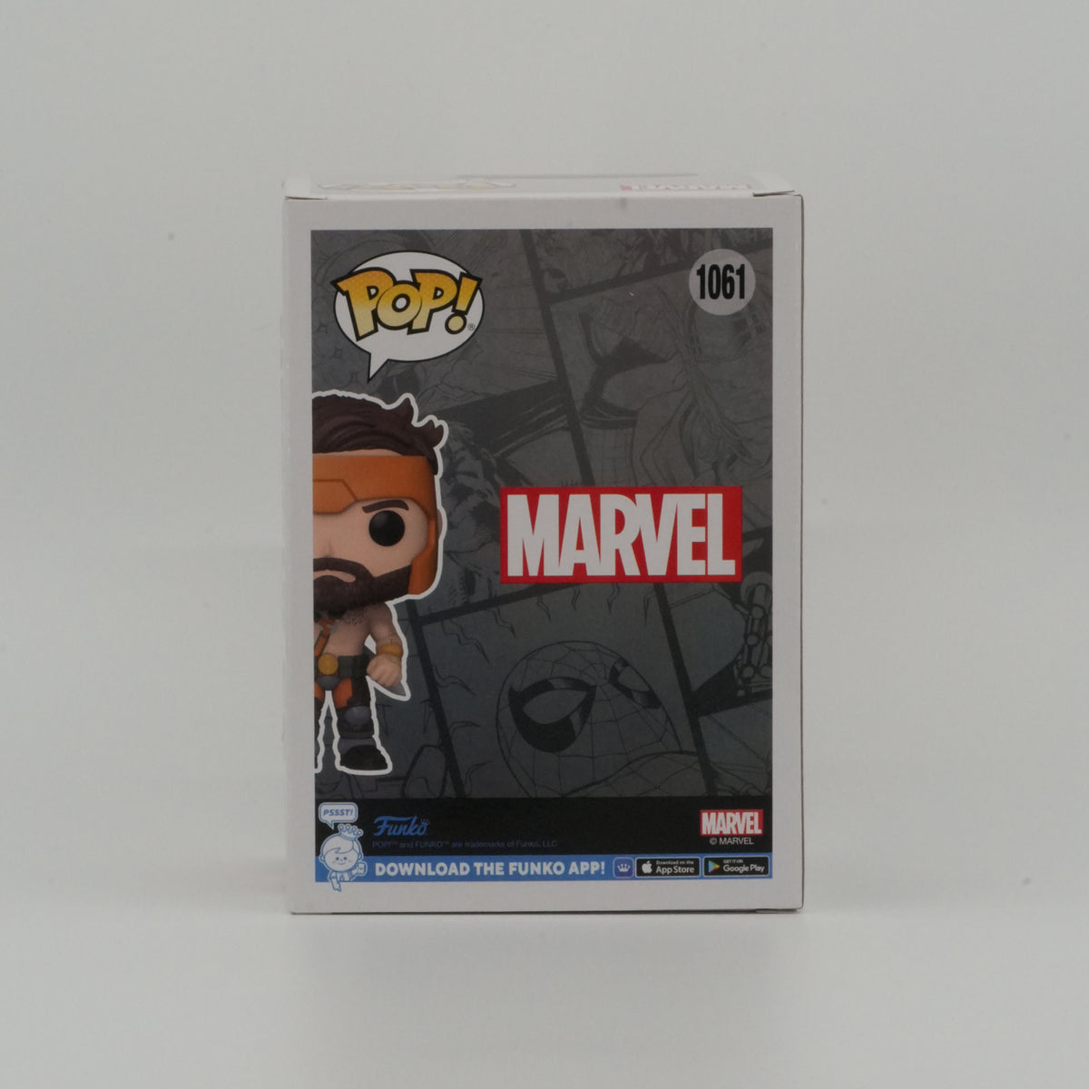 Hercules #1061, actual item, back view
