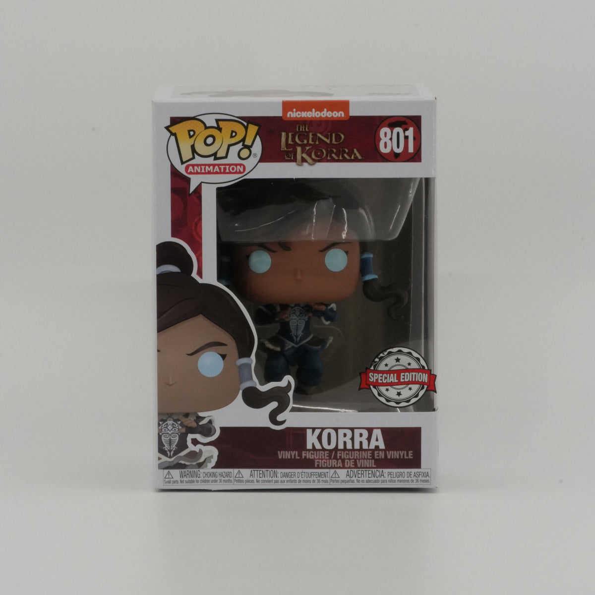 Korra (Avatar State) #801, actual item, front view