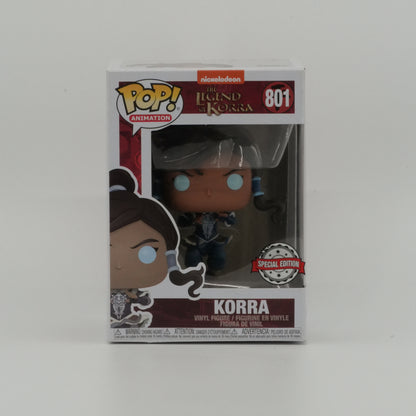 Korra (Avatar State) #801, actual item, front view