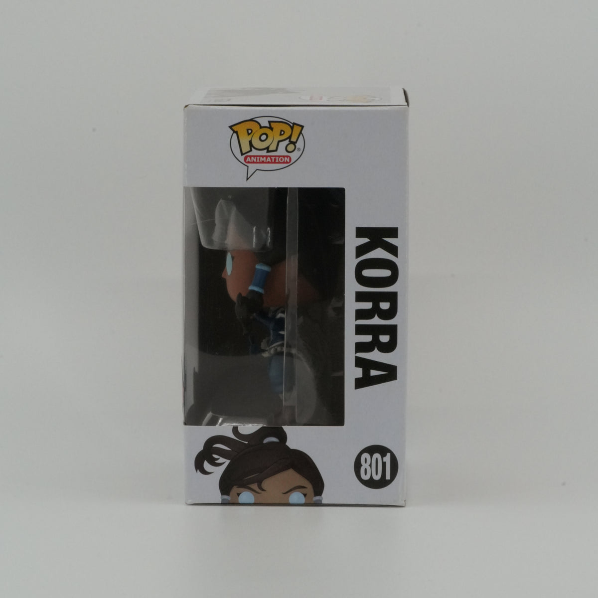 Korra (Avatar State) #801, actual item, window side view