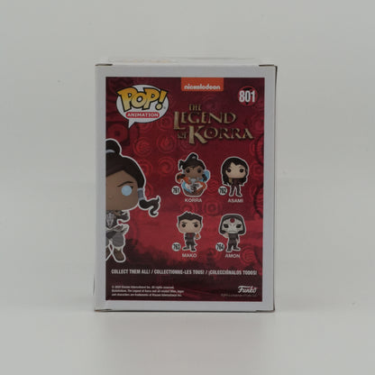 Korra (Avatar State) #801, actual item, back view