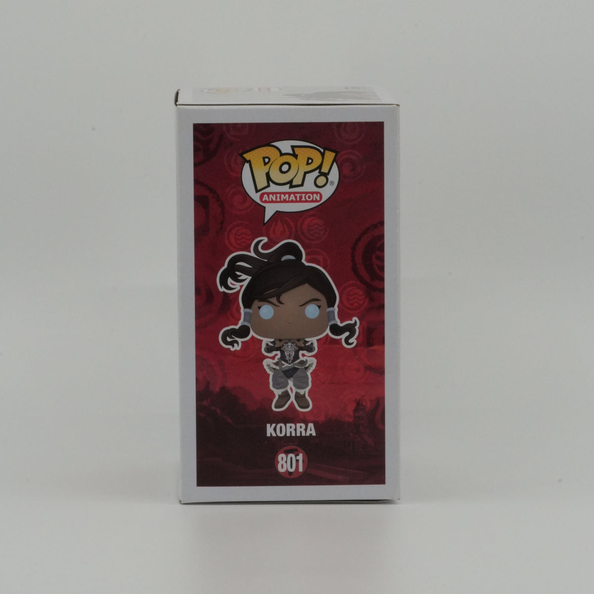 Korra (Avatar State) #801, actual item, illustrated side view