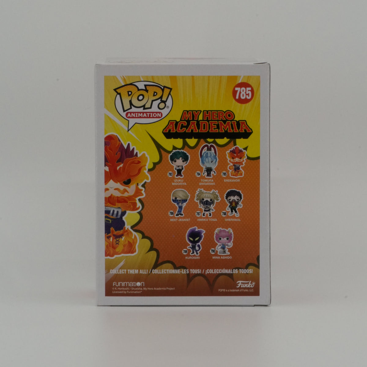 Endeavor #785, actual item, back view