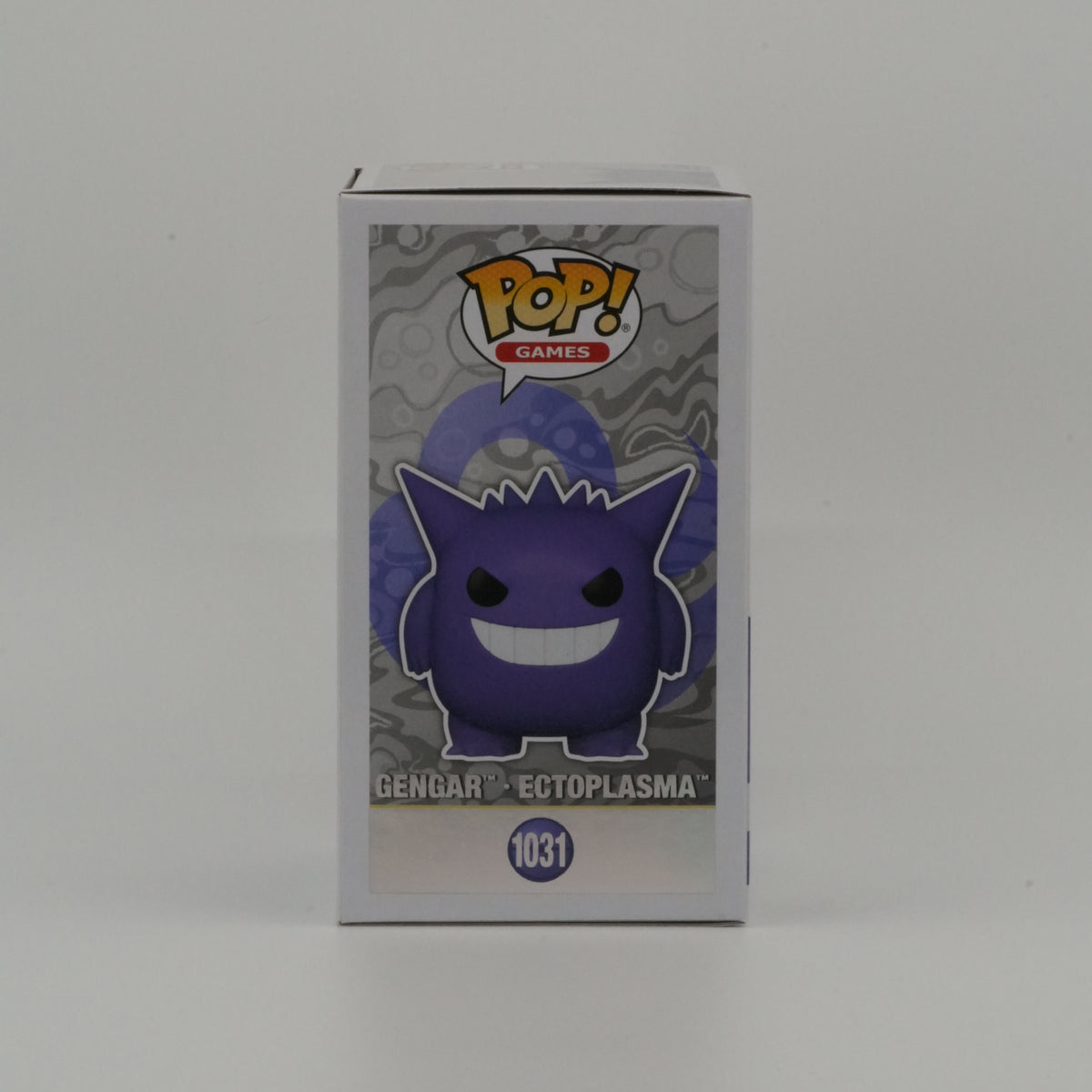 Gengar (Pearlescent) #1031, representative example, illustrated side view