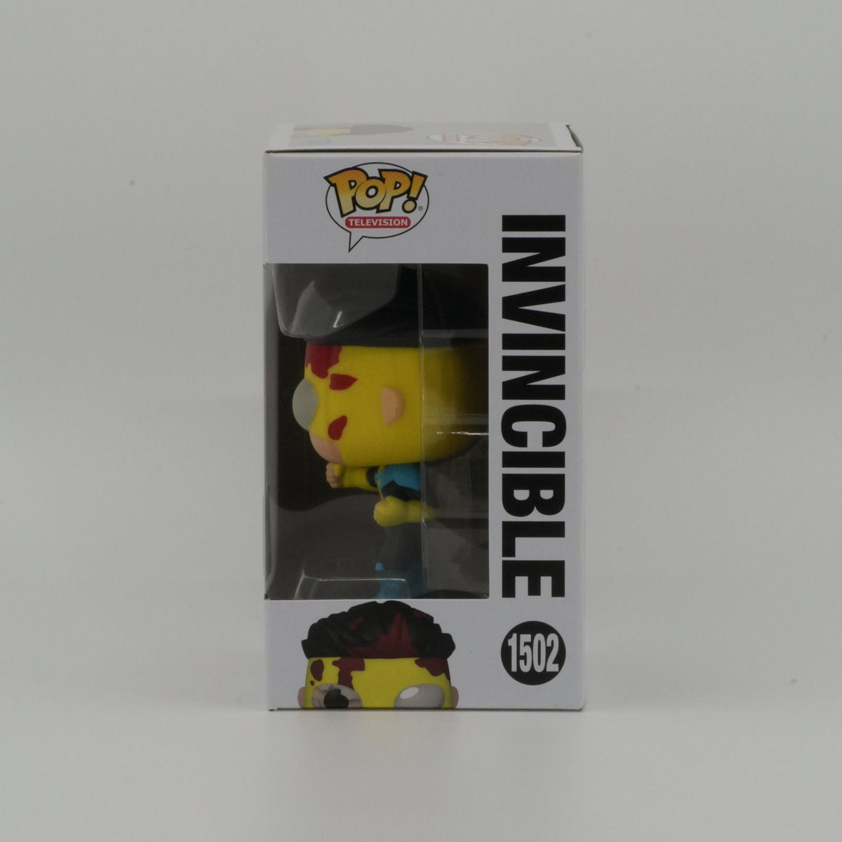 Invincible #1502, actual item, window side view