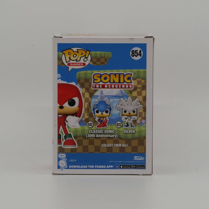 Knuckles #854, actual item, back view
