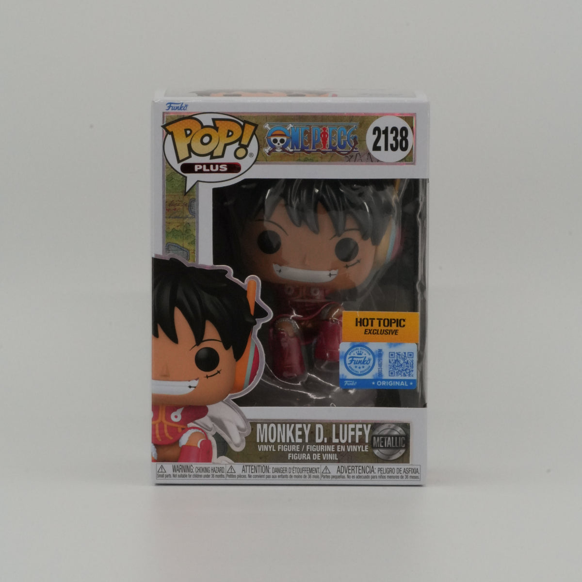 Monkey D. Luffy #2138, actual item, front view