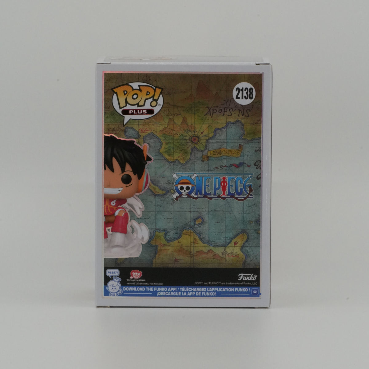 Monkey D. Luffy #2138, actual item, back view
