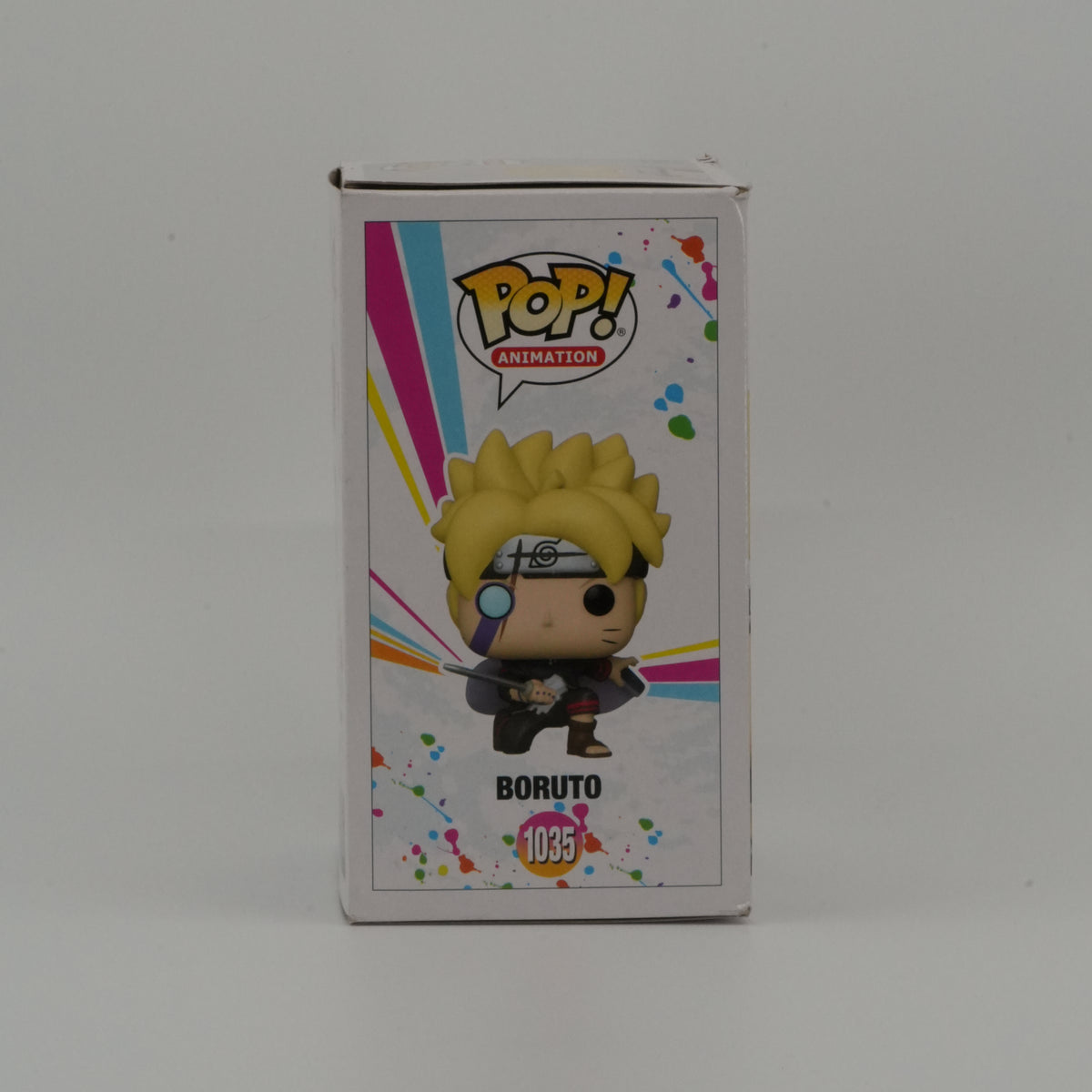 Boruto #1035, actual item, illustrated side view