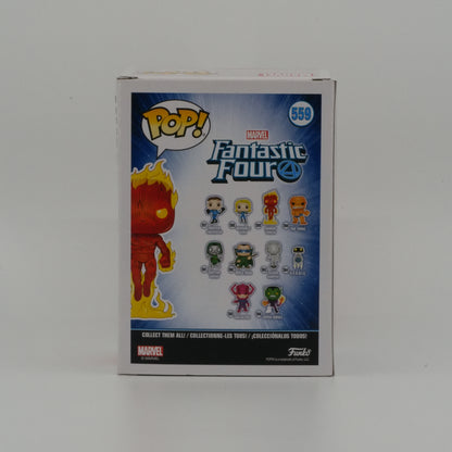 Human Torch #559, actual item, back view