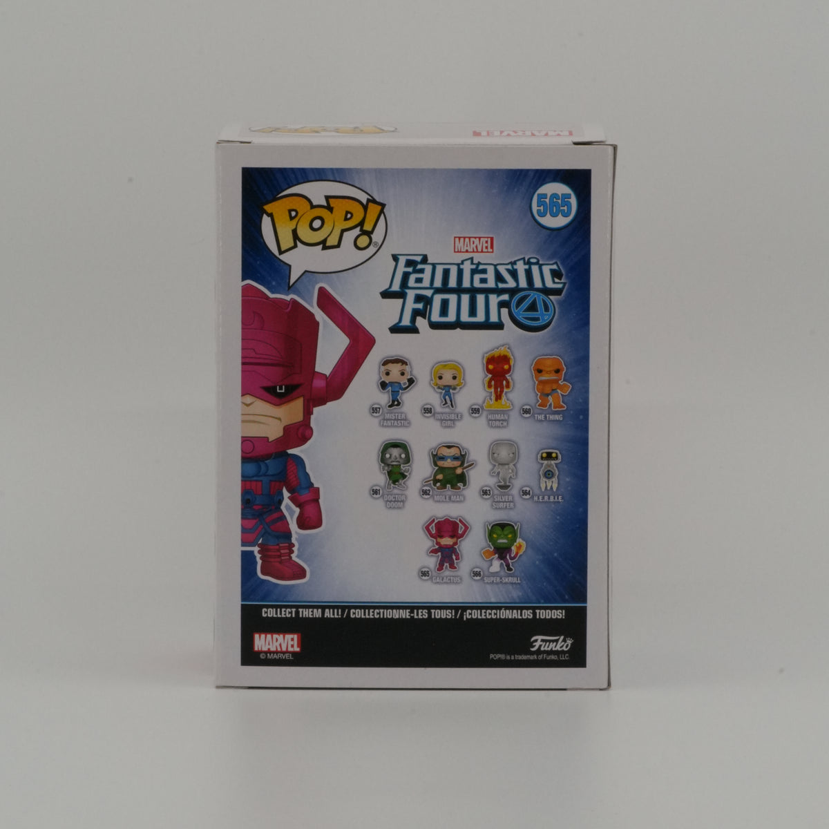 Galactus #565, actual item, back view