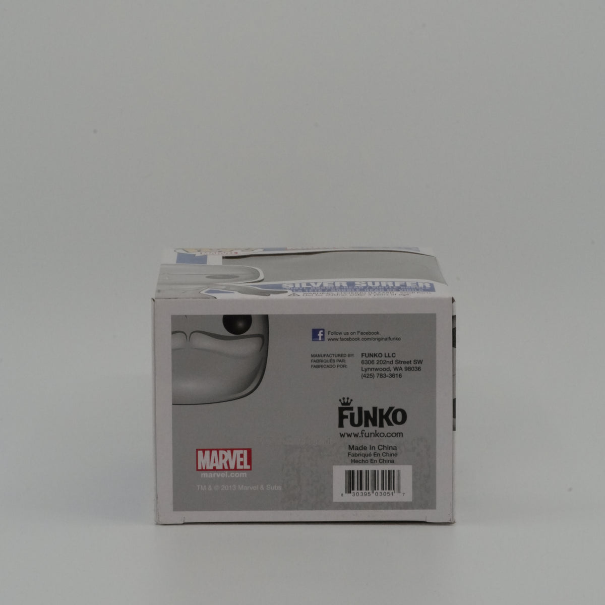 Silver Surfer #19, actual item, bottom view
