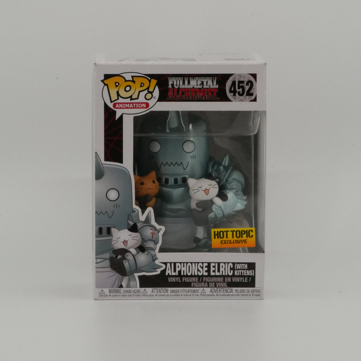 Alphonse Elric (with Kittens) #452, actual item, front view