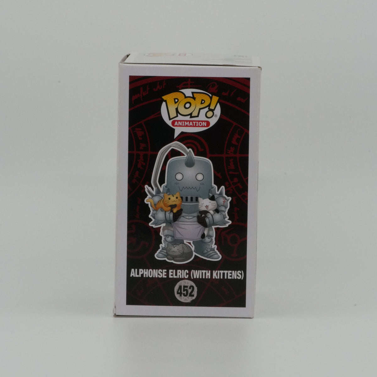Alphonse Elric (with Kittens) #452, actual item, illustrated side view