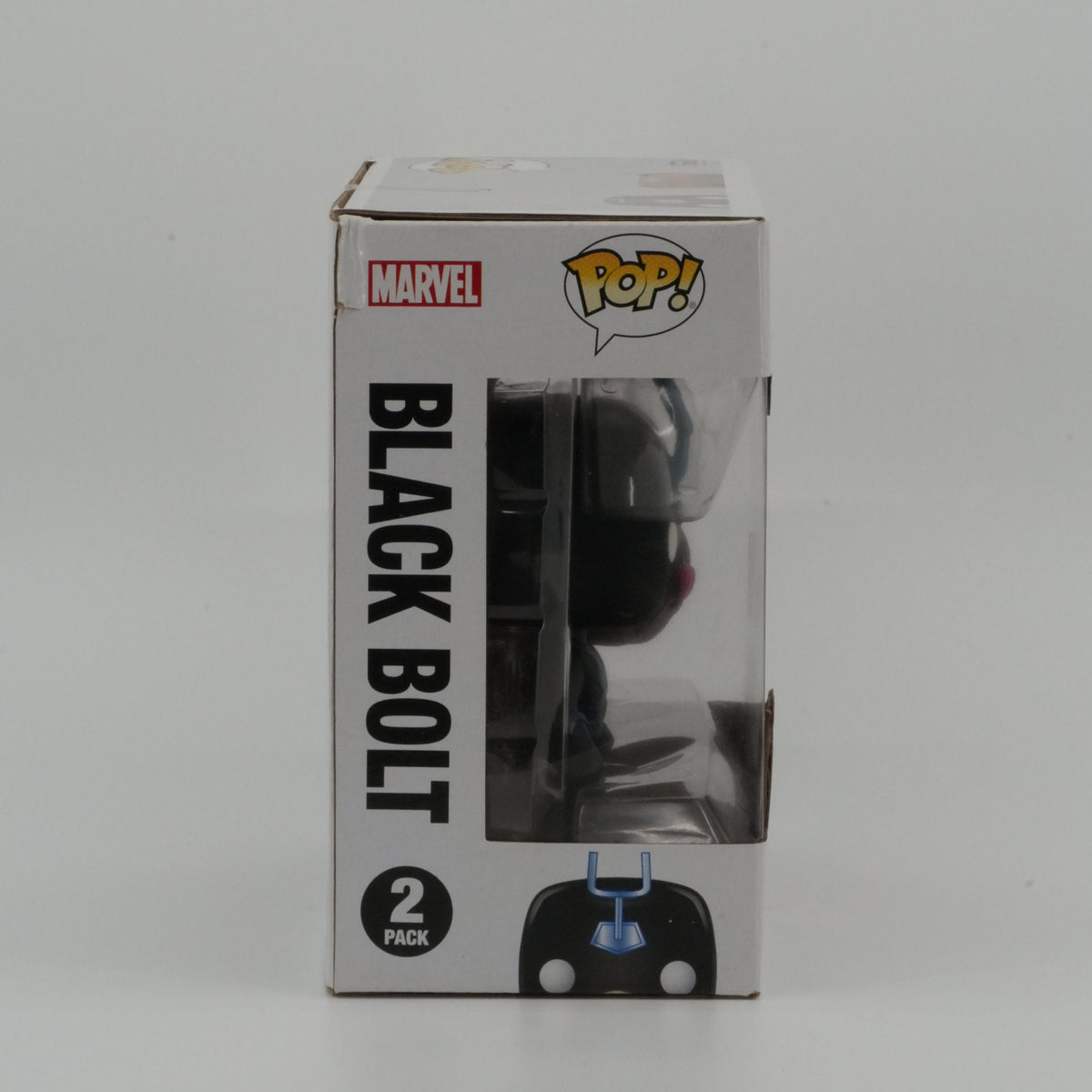 Black Bolt & Lockjaw, actual item, illustrated side view