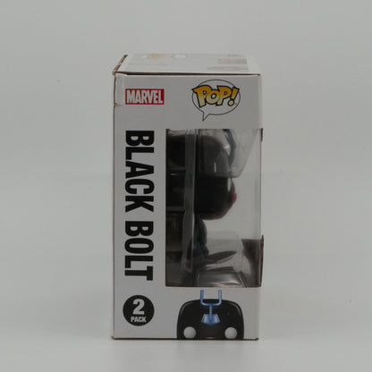 Black Bolt & Lockjaw, actual item, illustrated side view