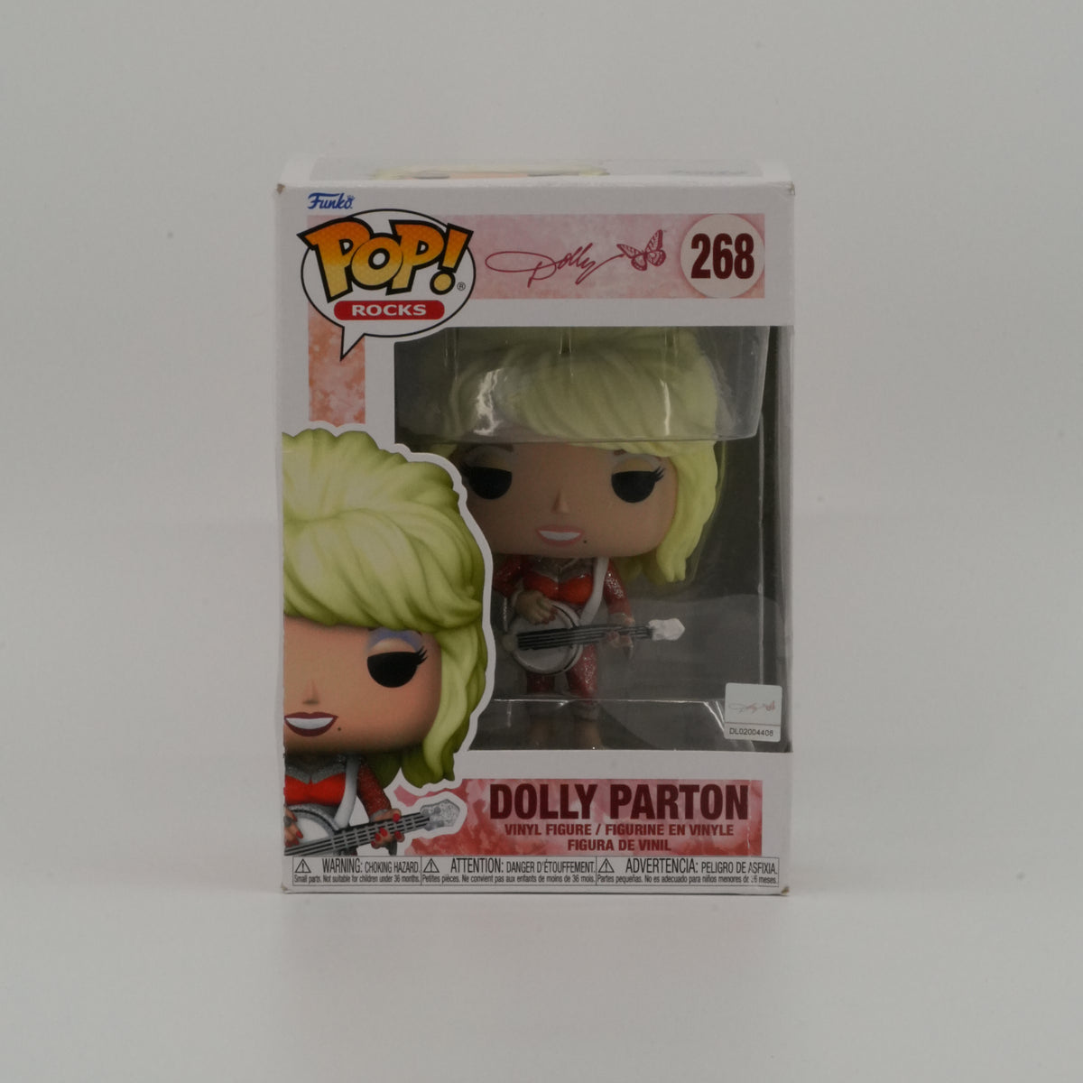 Dolly Parton #268, actual item, front view