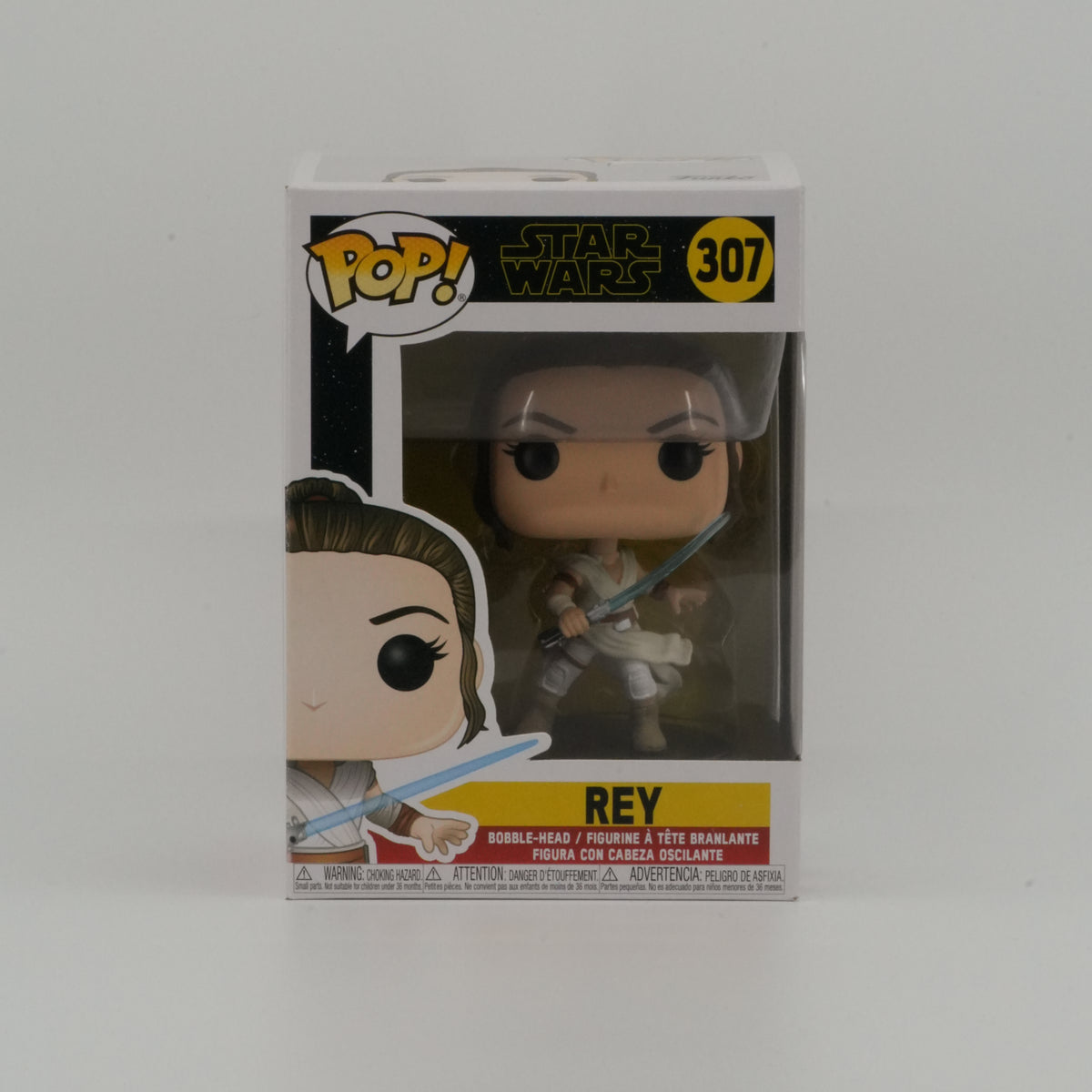 Rey #307, actual item, front view