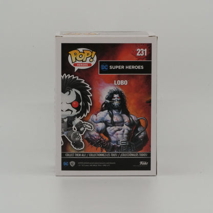 Lobo (Bloody) #231, actual item, back view