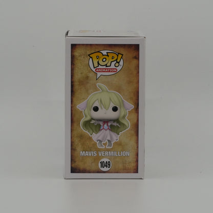 Mavis Vermillion #1049, actual item, illustrated side view