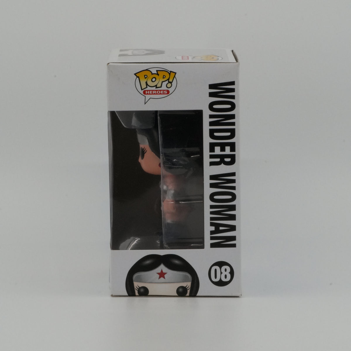 Wonder Woman (New 52) #08, actual item, window side view