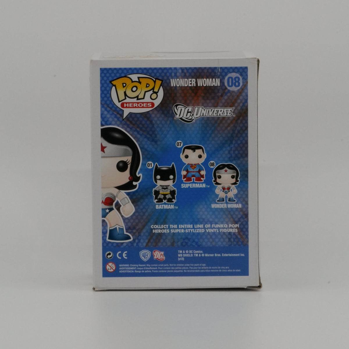 Wonder Woman (New 52) #08, actual item, back view