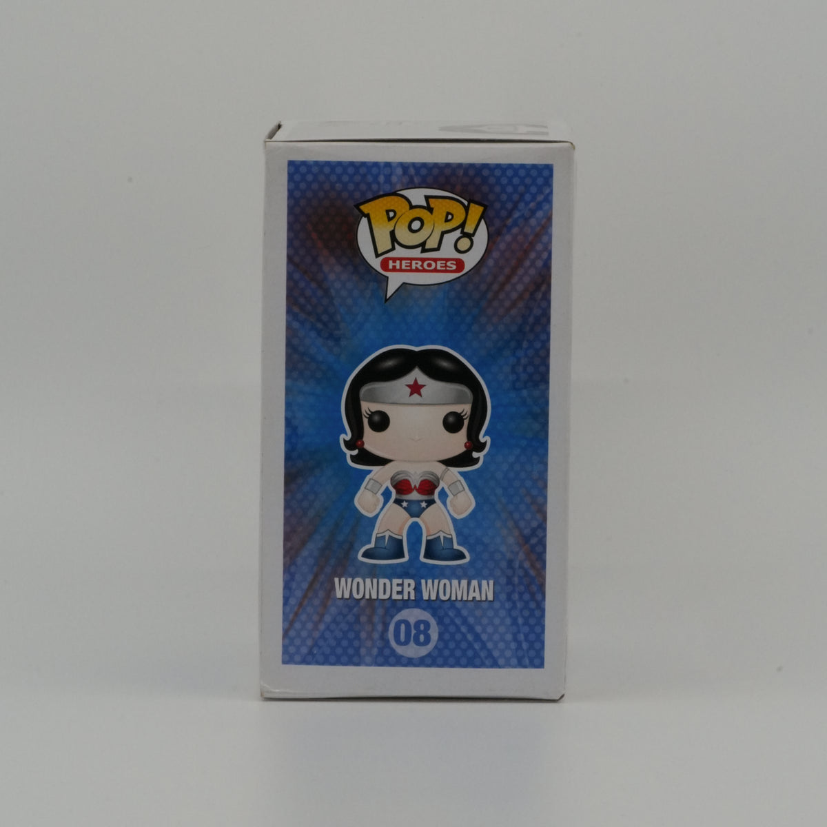 Wonder Woman (New 52) #08, actual item, illustrated side view