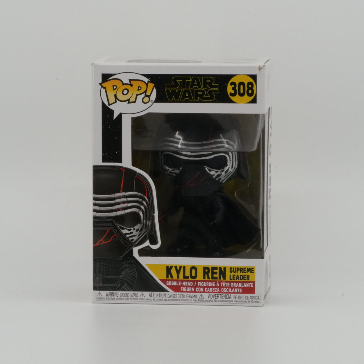 Kylo Ren (Supreme Leader) #308, actual item, front view