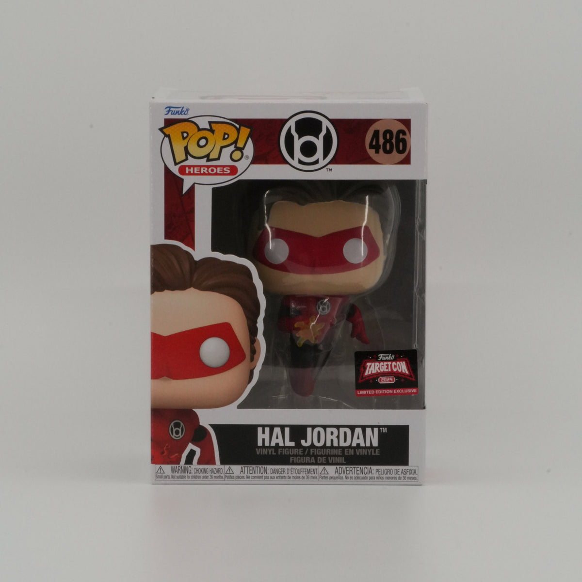 Hal Jordan (Red Lantern) #486, actual item, front view