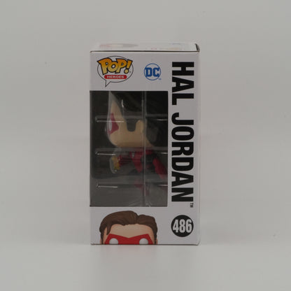 Hal Jordan (Red Lantern) #486, actual item, window side view