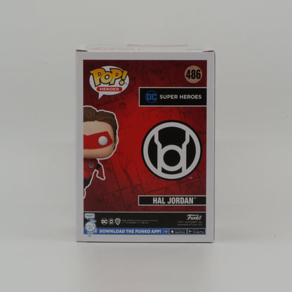 Hal Jordan (Red Lantern) #486, actual item, back view